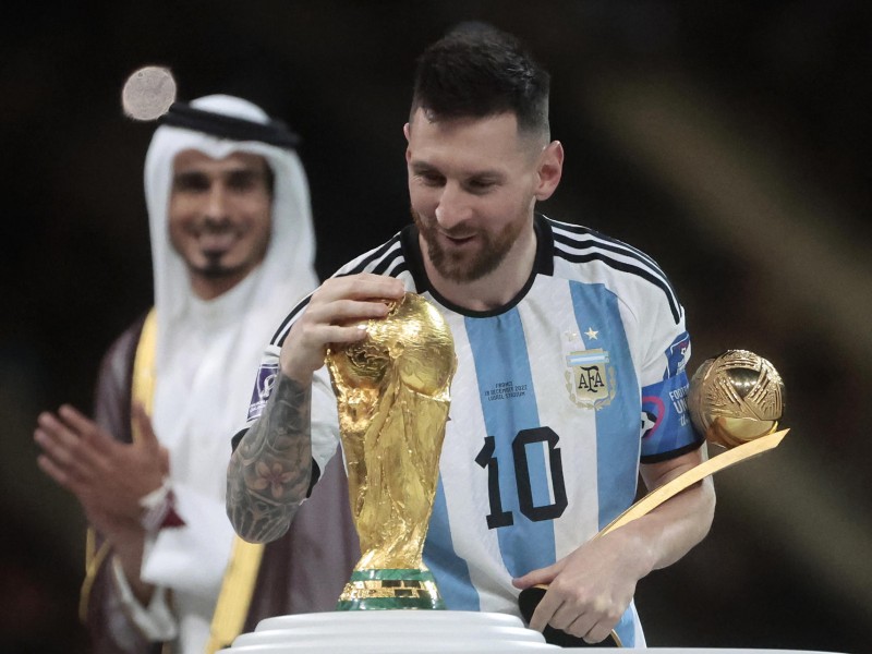 Messi, mejor jugador del mundial Qatar 2022