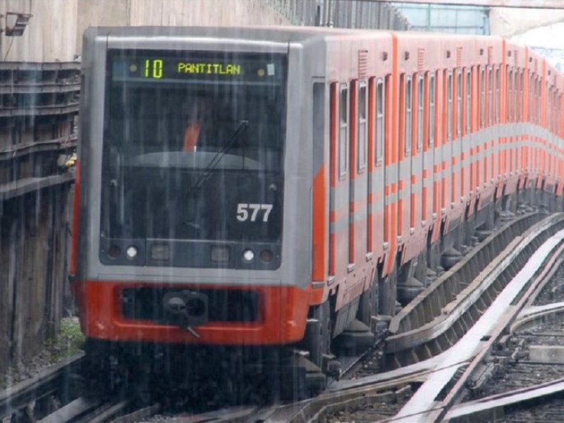 Metro, con marcha de seguridad ante lluvias