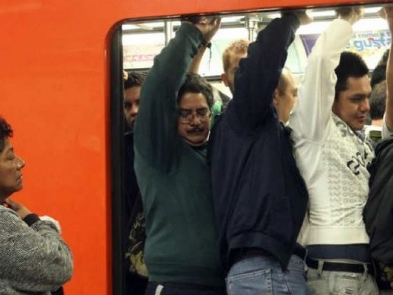 Metro reporta máxima capacidad en todas sus líneas