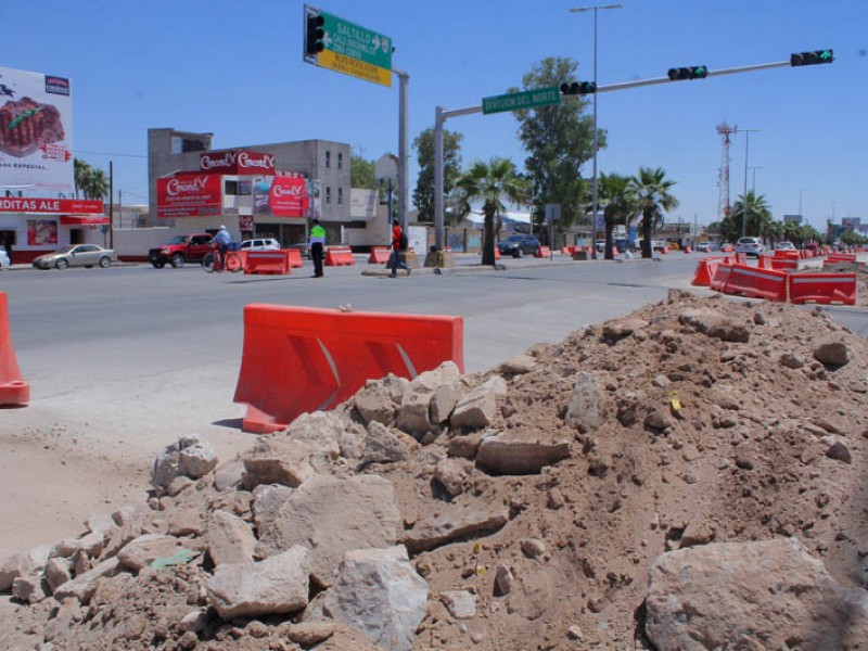 Metrobús Laguna: Una obra sin final