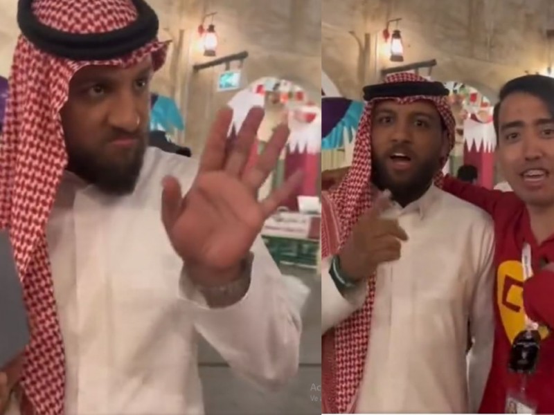 Mexicano hace apuesta de 5 iphones con árabe en Qatar