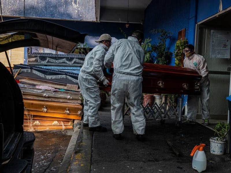 México 4to lugar en muertes por covid: Johns Hopkins