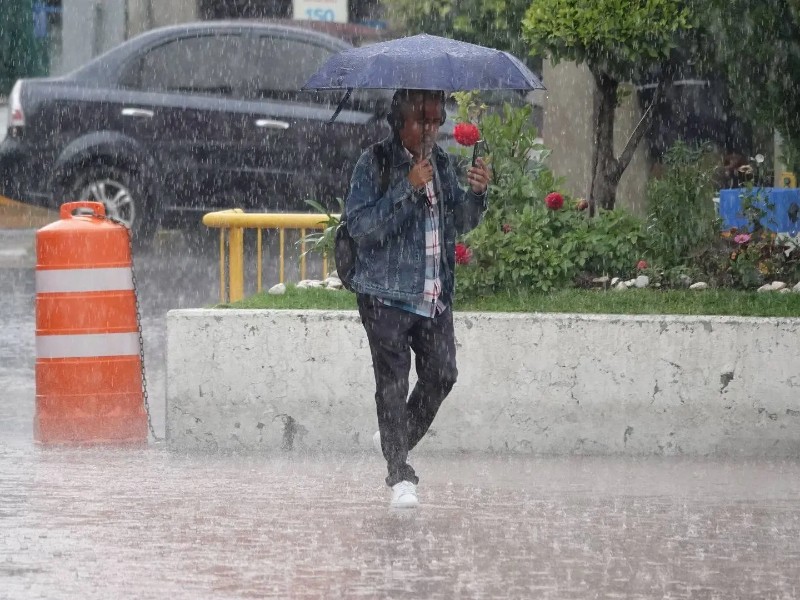 México amanece con lluvias intensas y heladas por frente frío