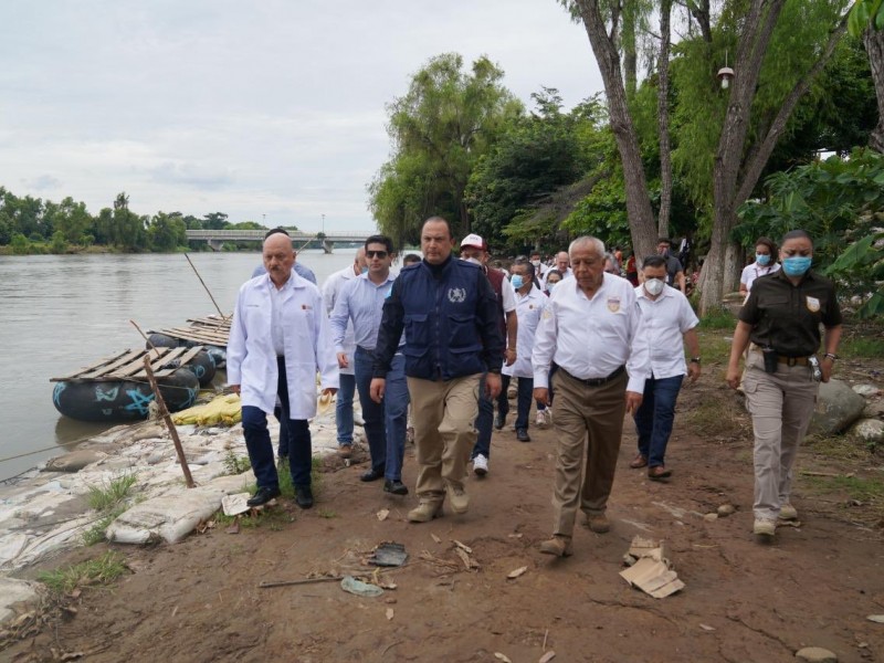 México blinda frontera con Guatemala