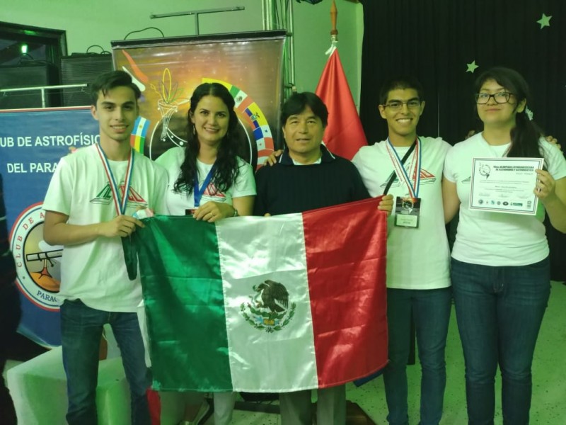 México con medallas en Olimpiada de Astronomía