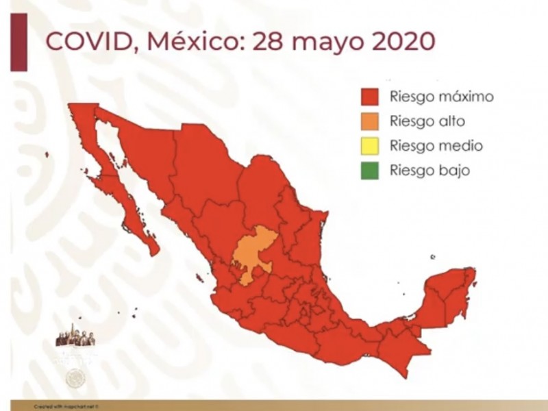 México concluye Jornada Nacional de Sana Distancia bajo riesgo máximo