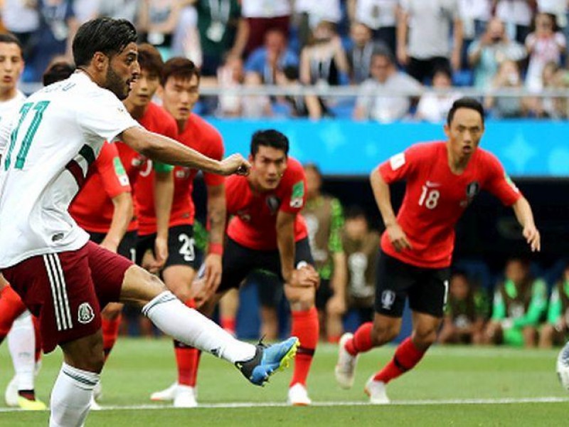 México derrota 2-1 a Corea del Sur