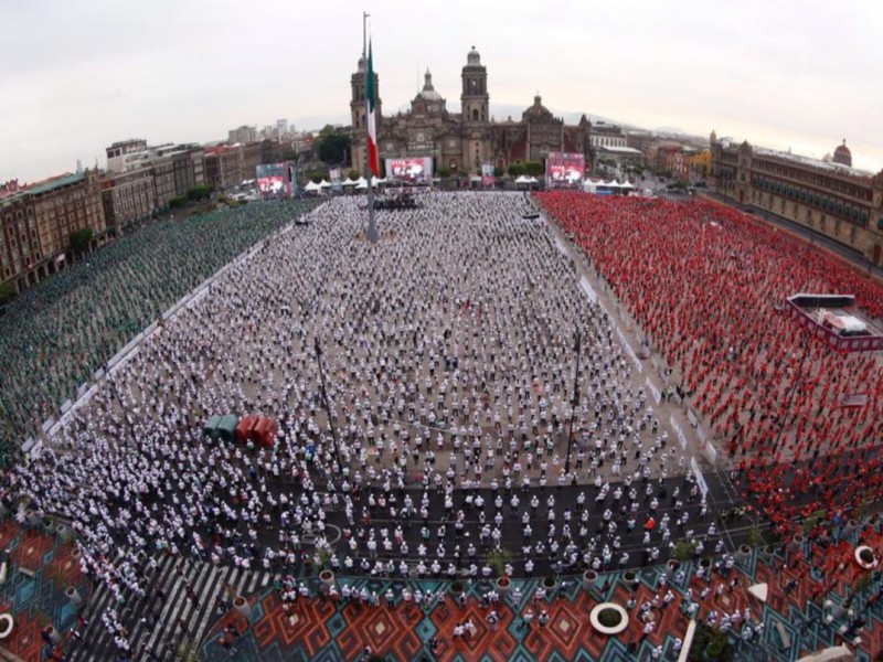 México rompe el Récord Guinness en clase de boxeo