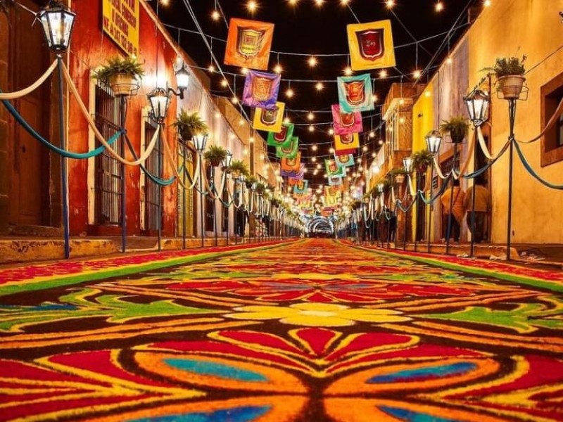 México rompe Récord Guinness con mega alfombra de aserrín