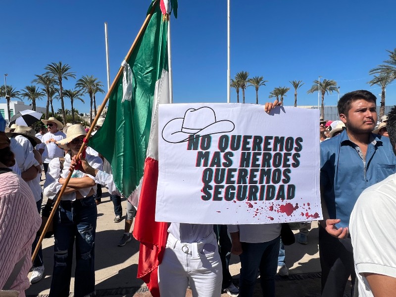 “México se va al carajo”: marchan para exigir seguridad