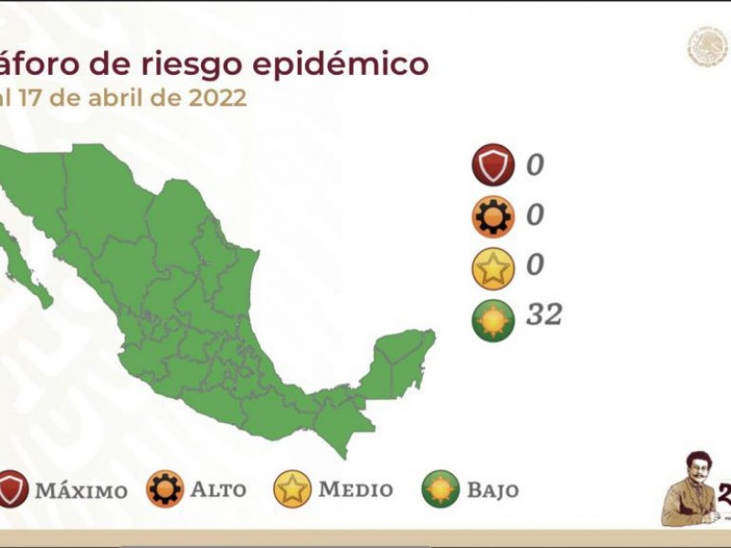 Mexico se mantiene dos semanas más en semáforo verde: SSa