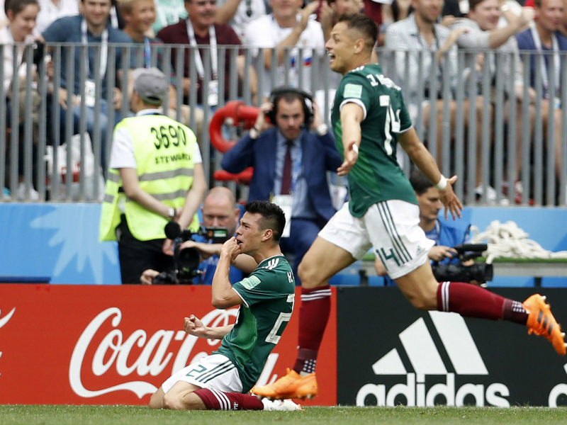 México vence a Alemania en su debut