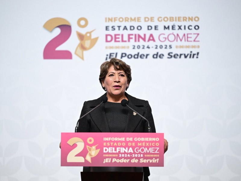 Mexiquenses califican como regular gobierno de Delfina Gómez, dos años de administración