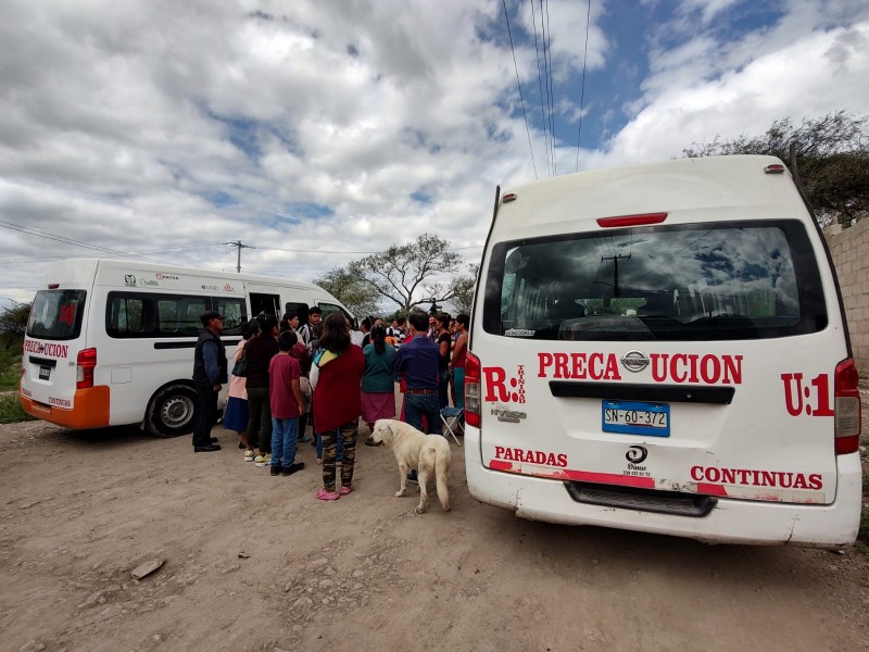 Miahuatlán: SMT Puebla ingresa 5 colectivas para nueva ruta 