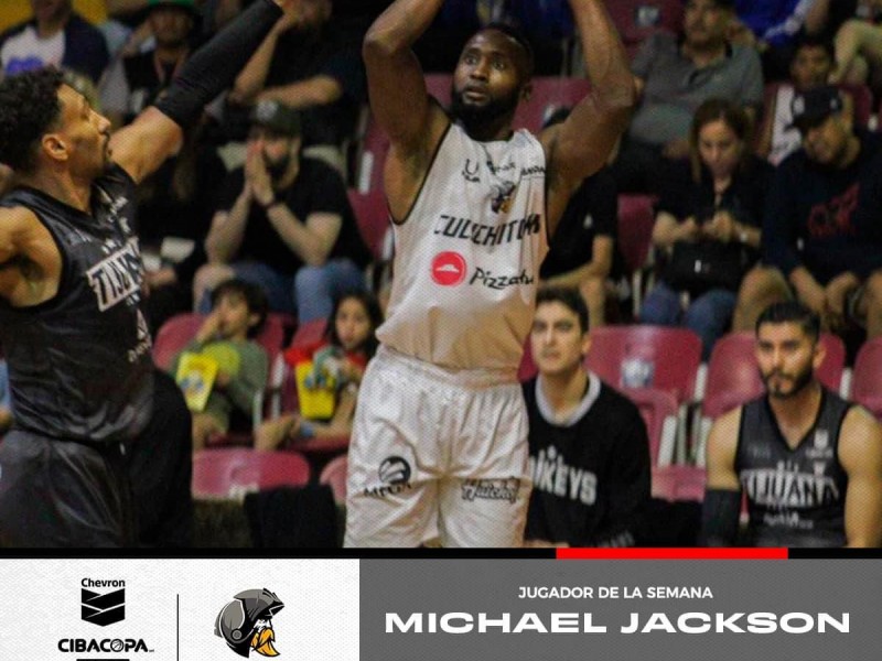 Michael Jackson jugador de la semana del CIBACOPA