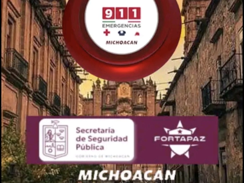 Michoacán lanza aplicación 911 conectada al C5