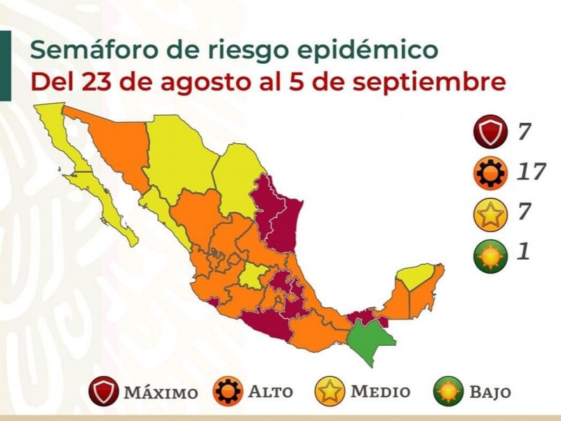 Michoacán permanecerá en semáforo naranja por una semana más