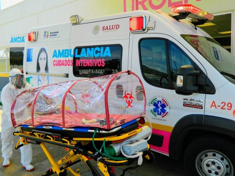 Michoacán suma 28,235 casos y 2,280 muertes por Covid-19