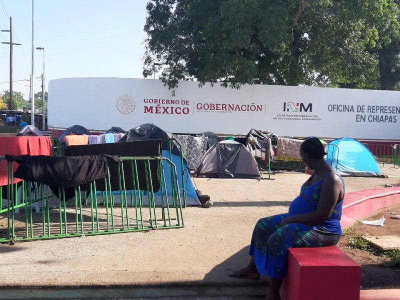 Migrantes africanas piden piedad a autoridades mexicanas