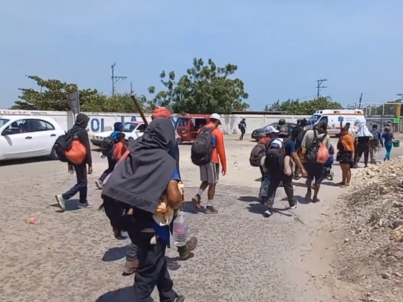 Migrantes avanzan por Oaxaca; preocupa inseguridad y abusos de autoridades