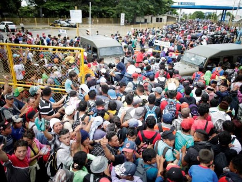 Migrantes centroamericanos desalojan nayarit