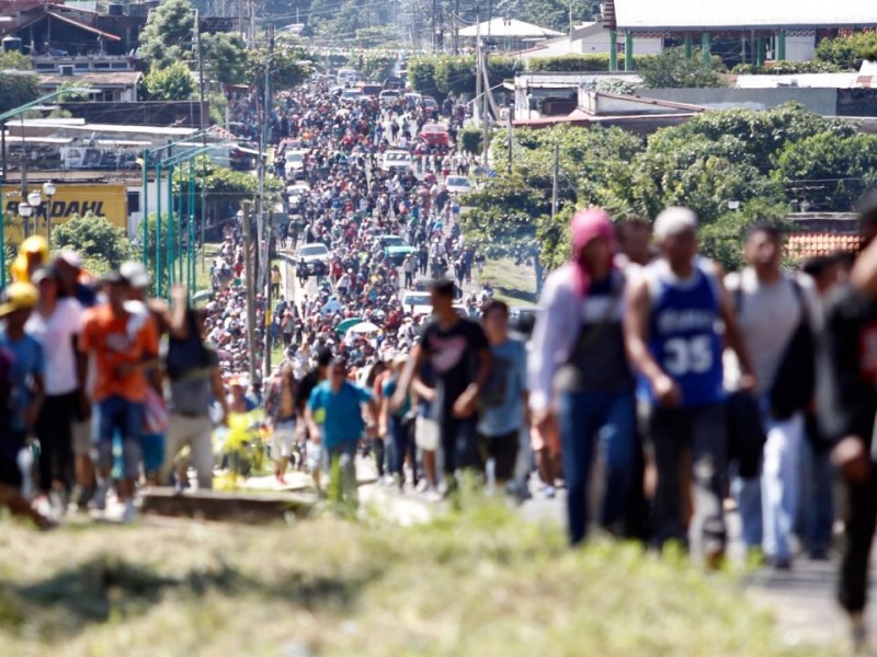 Migrantes centroamericanos saldrán el lunes hacia Guadalajara