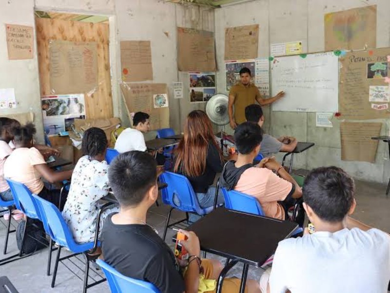 Migrantes continuarán sus estudios en Chiapas