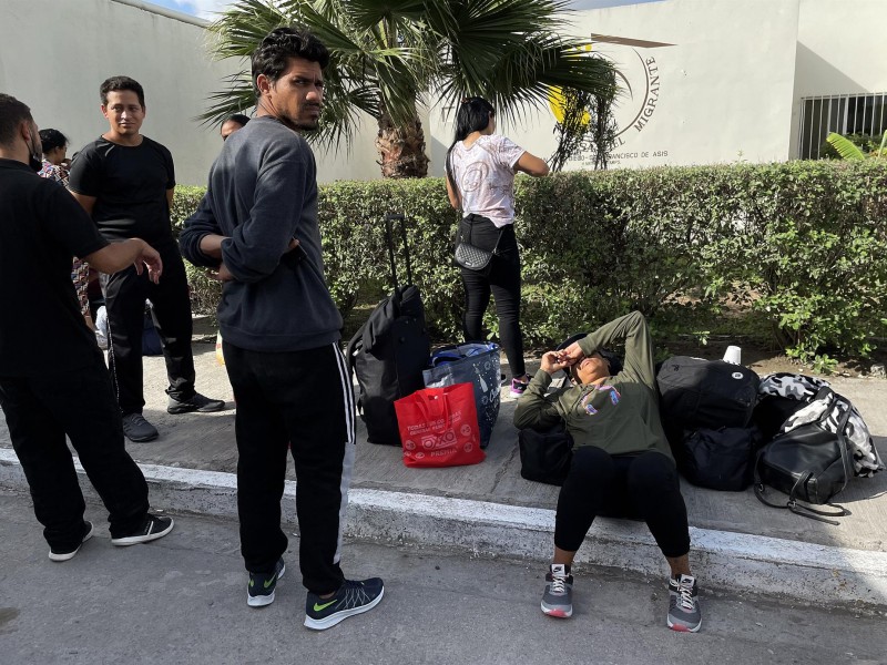 Migrantes intentarán avanzar a la frontera Norte con México