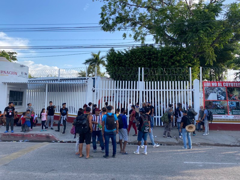 Migrantes se sienten engañados por el INM en Chiapas