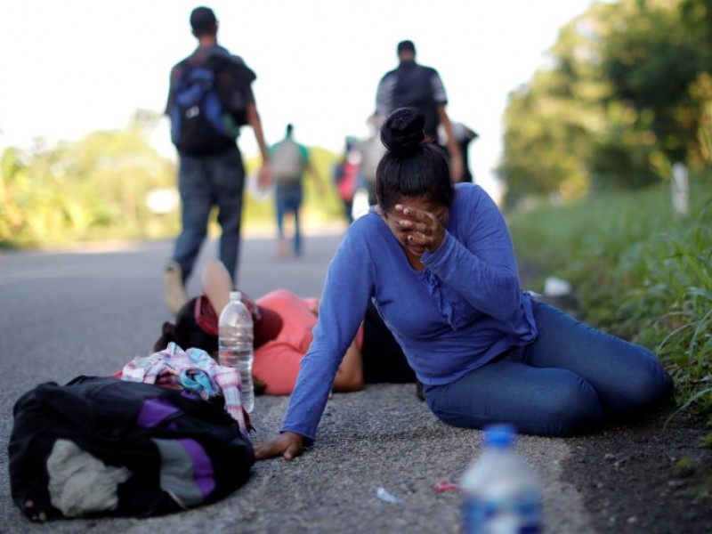 Migrantes varados en frontera sur podrían padecer depresión