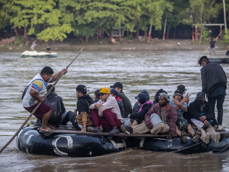 Migrantes venezolanos no desisten en travesía hacia E.U