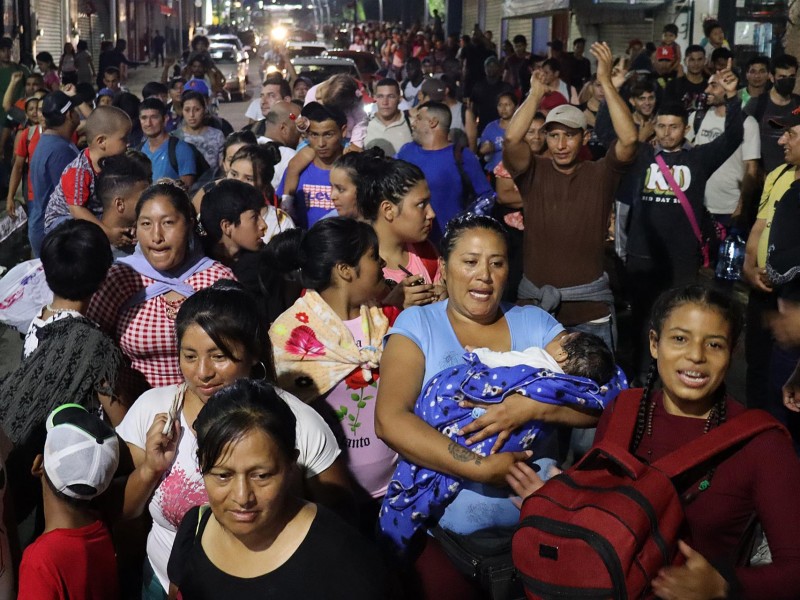 Migrantes venezolanos viven en incertidumbre en la frontera mexicana