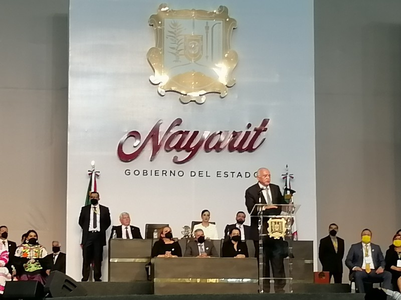 Miguel Ángel Navarro Quintero tomó protesta como Gobernador de Nayarit