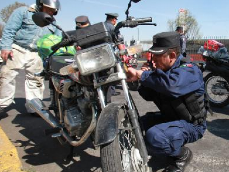 Mil 500 motociclistas infraccionados