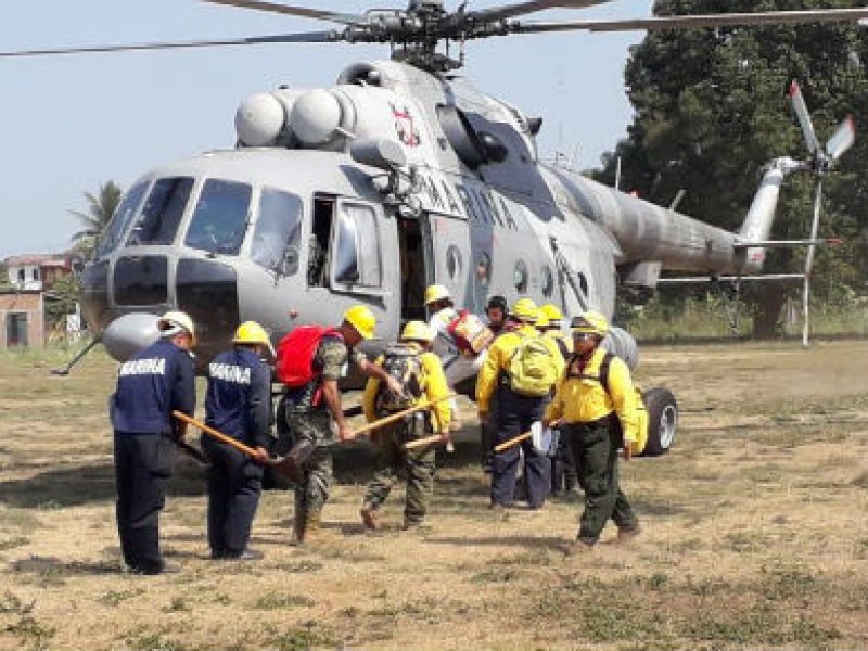 Mil hectáreas ha consumido incendio activo en reserva