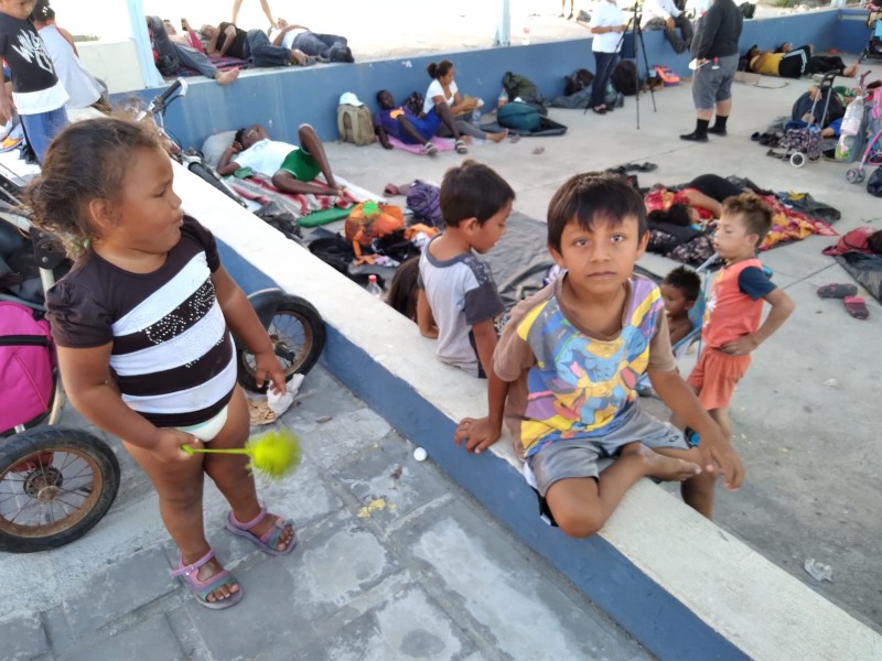 Mil niños van en la Caravana de Migrantes