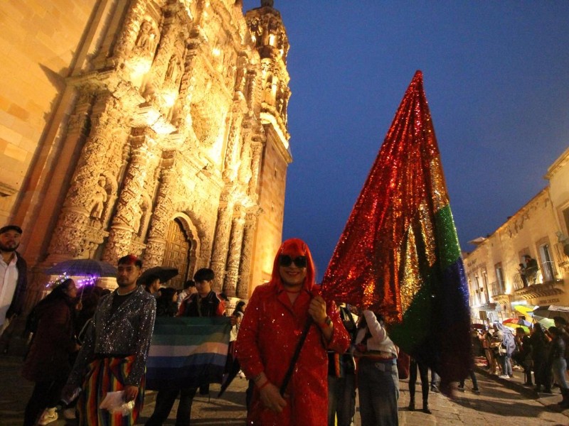 Miles alzan la voz en la 23ª Marcha del Orgullo LGBTTTIQ+