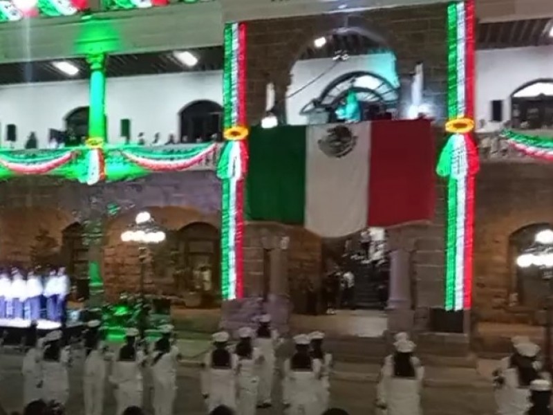 Miles de guaymenses se concentran para dar el Grito deIndependencia