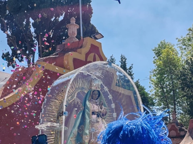 Miles de zacatecanos acompañan el retorno de “La Preladita” a Guadalupe