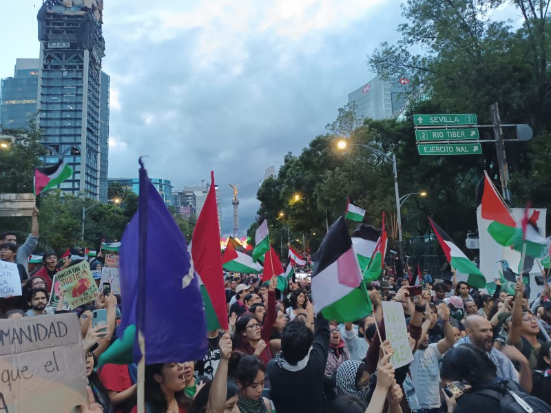 Miles piden ruptura de relaciones con Israel