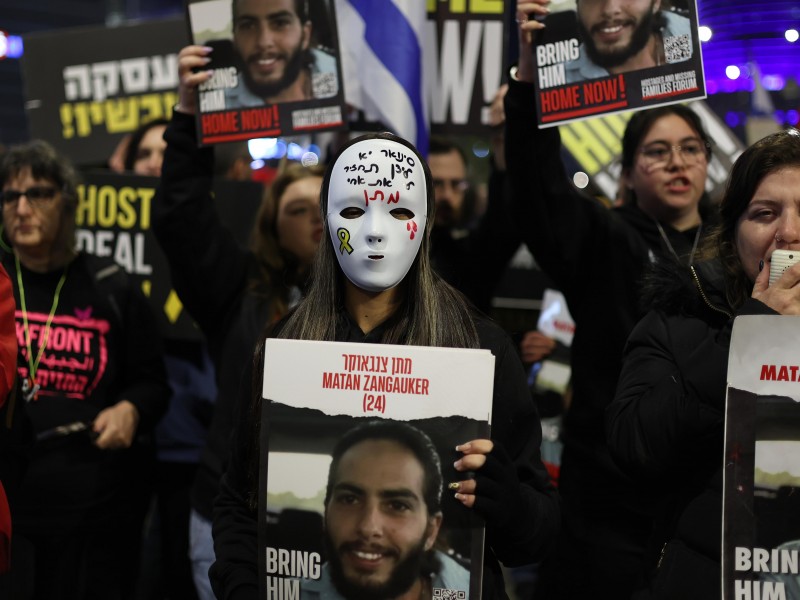 Miles se manifiestan en Tel Aviv por liberación de rehenes