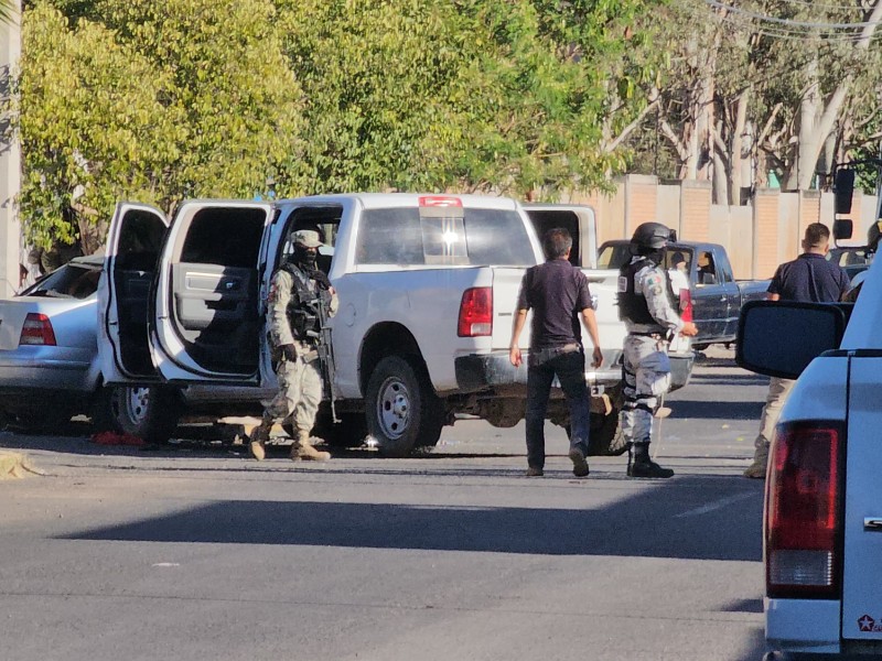 Militares protagonizaron persecución de una camioneta, autoridades sin pronunciamiento