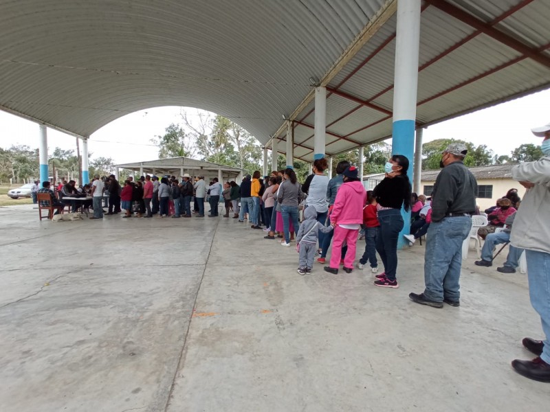 Mínimas incidencias en elecciones de las agencias municipales de Tuxpan
