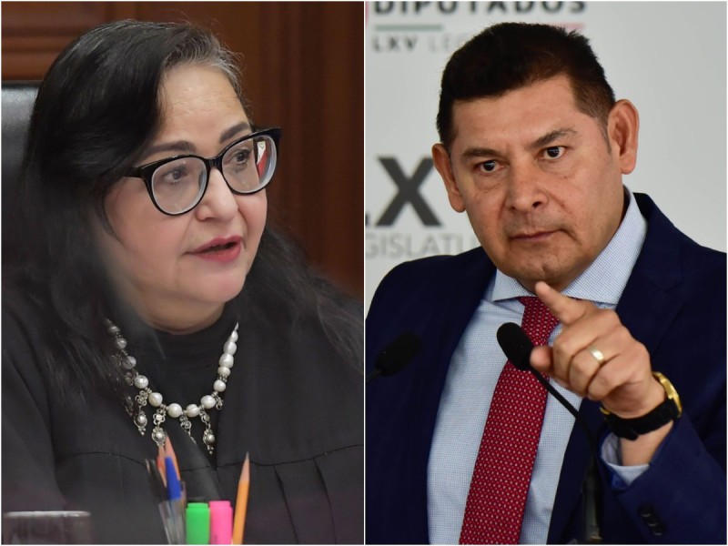 Ministra Norma Piña reconoce mensajes con Alejandro Armenta