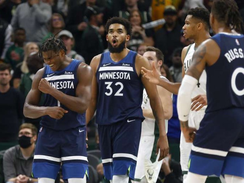 Minnesota supera 40 puntos de Antetokounmpo y ganan