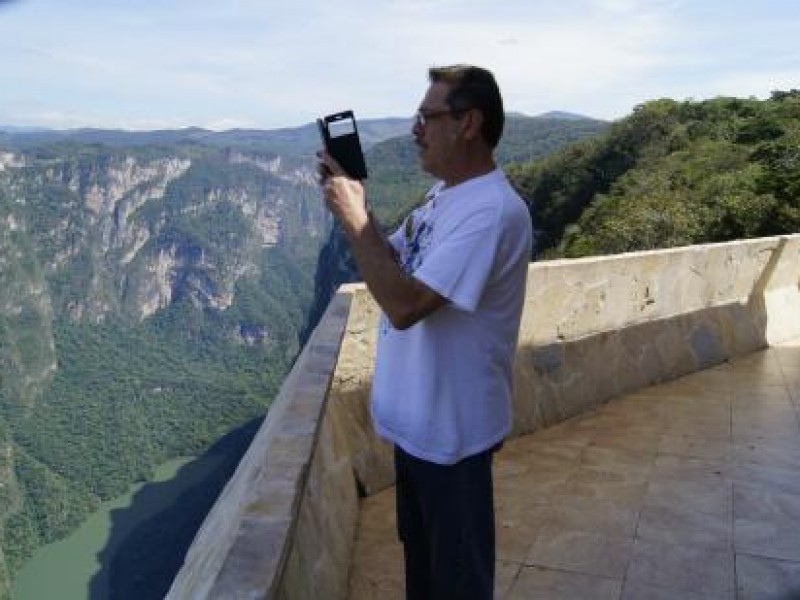 Miradores del Cañón del Sumidero con alta afluencia