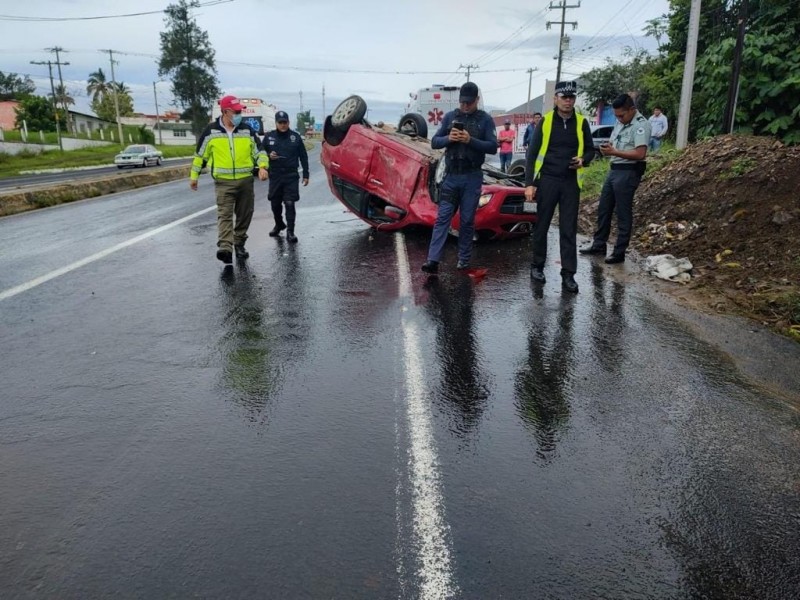 Miradores suma dos fuertes accidentes en menos de 24 horas