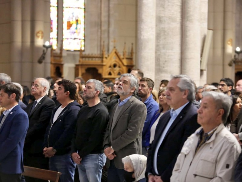 Misa por la paz se celebra en Argentina tras atentado a Cristina Fernández
