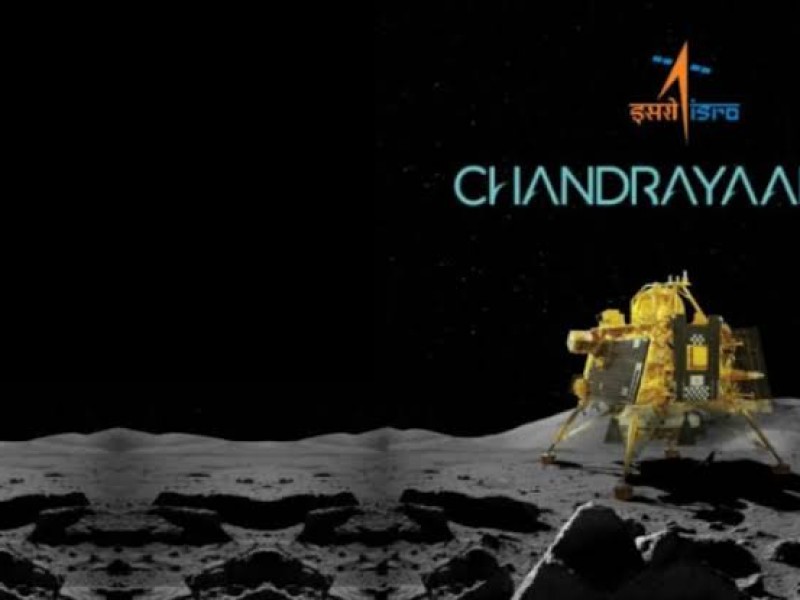 Misión espacial Chandrayaan-3 de la India logró alunizar