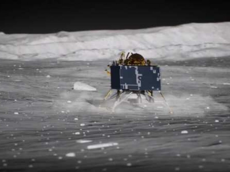 Misión espacial de la India detectó azufre en la Luna